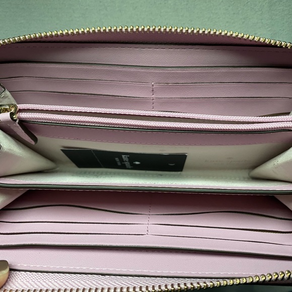 Kate Spade Pink Large Continental Wallet NWT - Picture 5 of 10